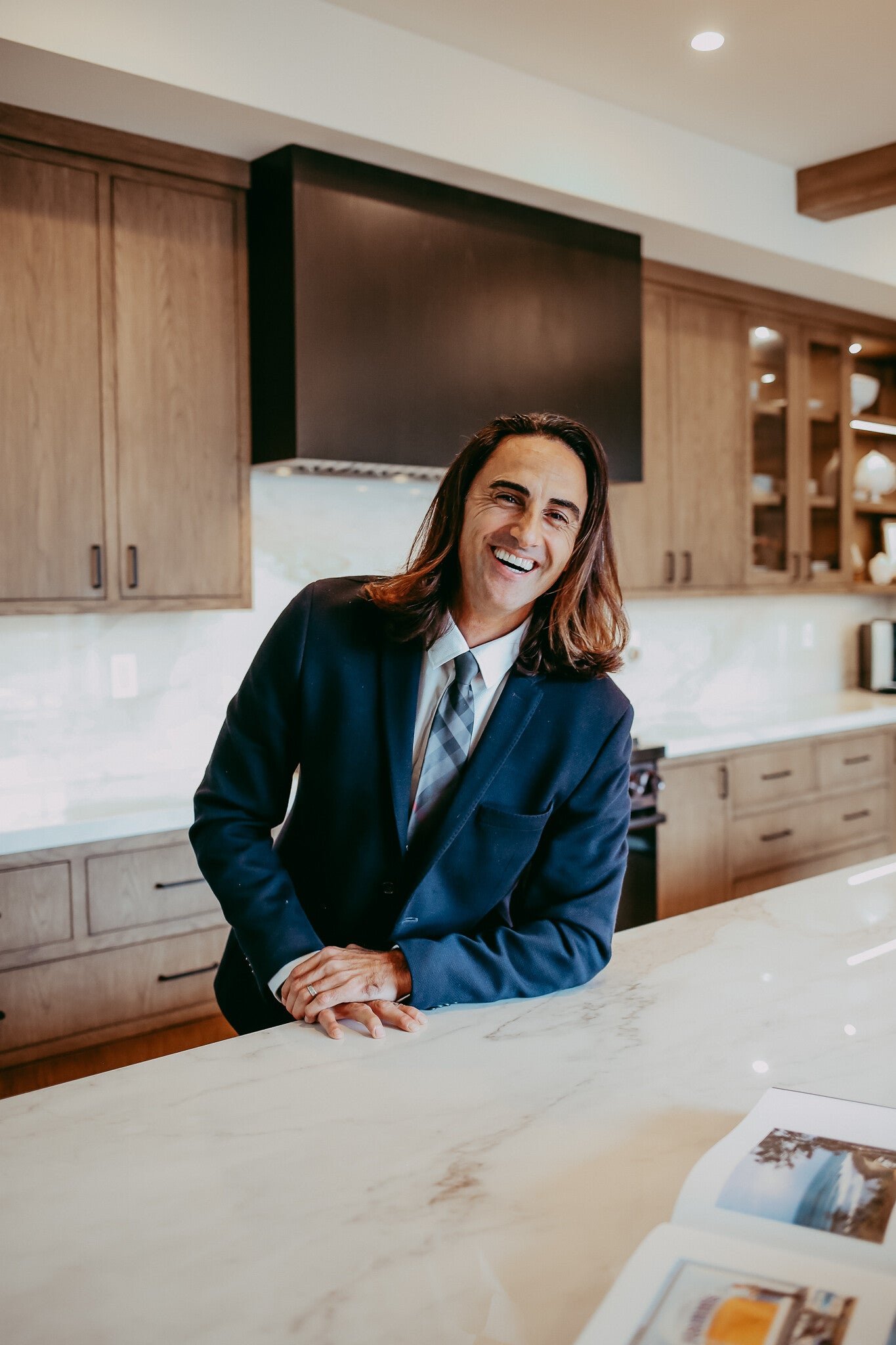 Bobby Kashani in a kitchen