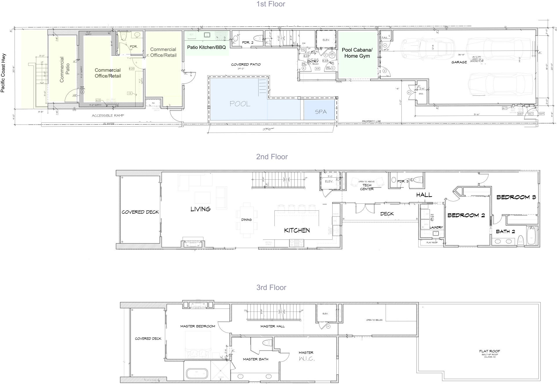 Archived first-floor concept plan