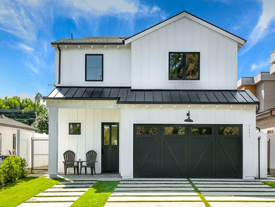 After · California farmhouse